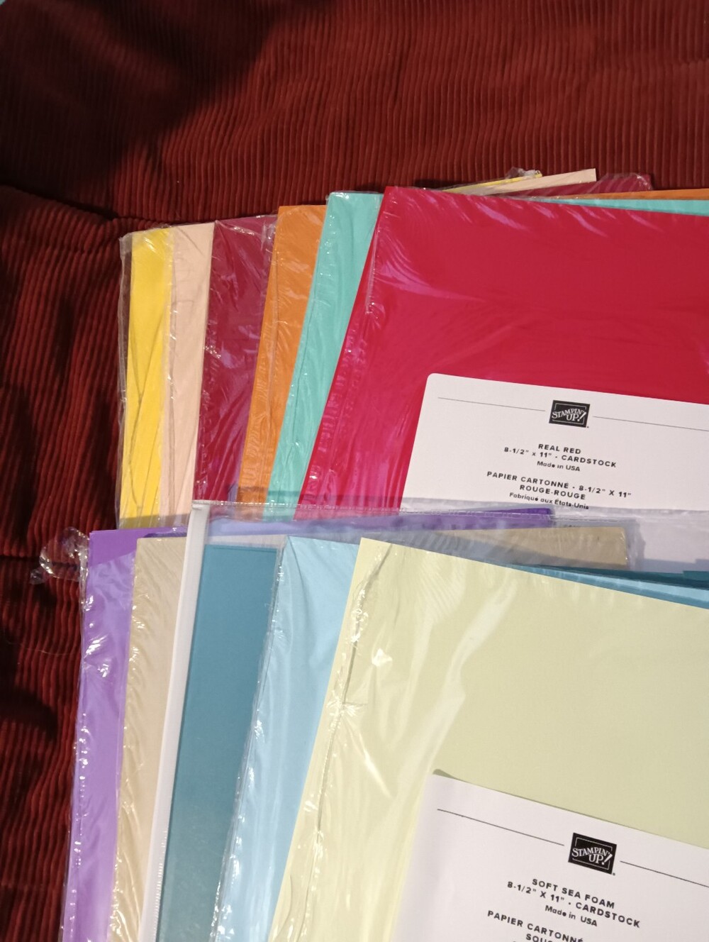 Stampin' Up Cardstock  3/$10
